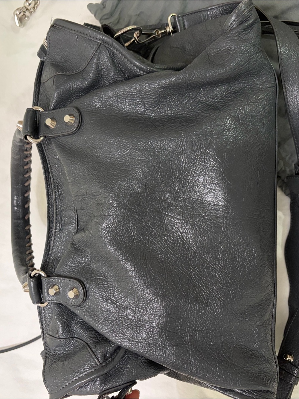 Grey Balenciaga City Handbag (Medium) - Picture 5 of 8